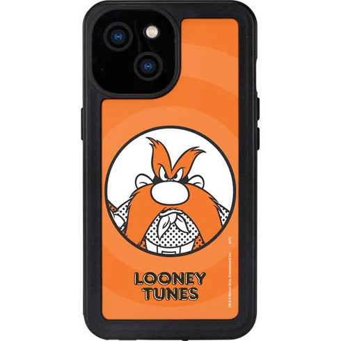 Looney Tunes Yosemite Sam Full iPhone 15 Waterproof Case